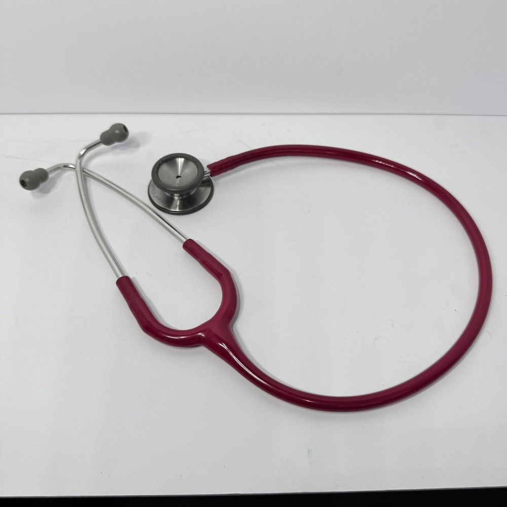 3M Littmann Classic II S.E. Stethoscope Burgundy Dual Sided Medical Diagnostic